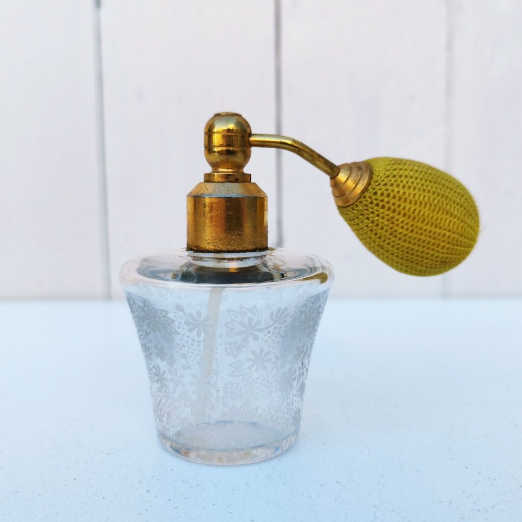 Vaporisateur De Parfum Cristal Baccarat Vintage Acolytes Antique