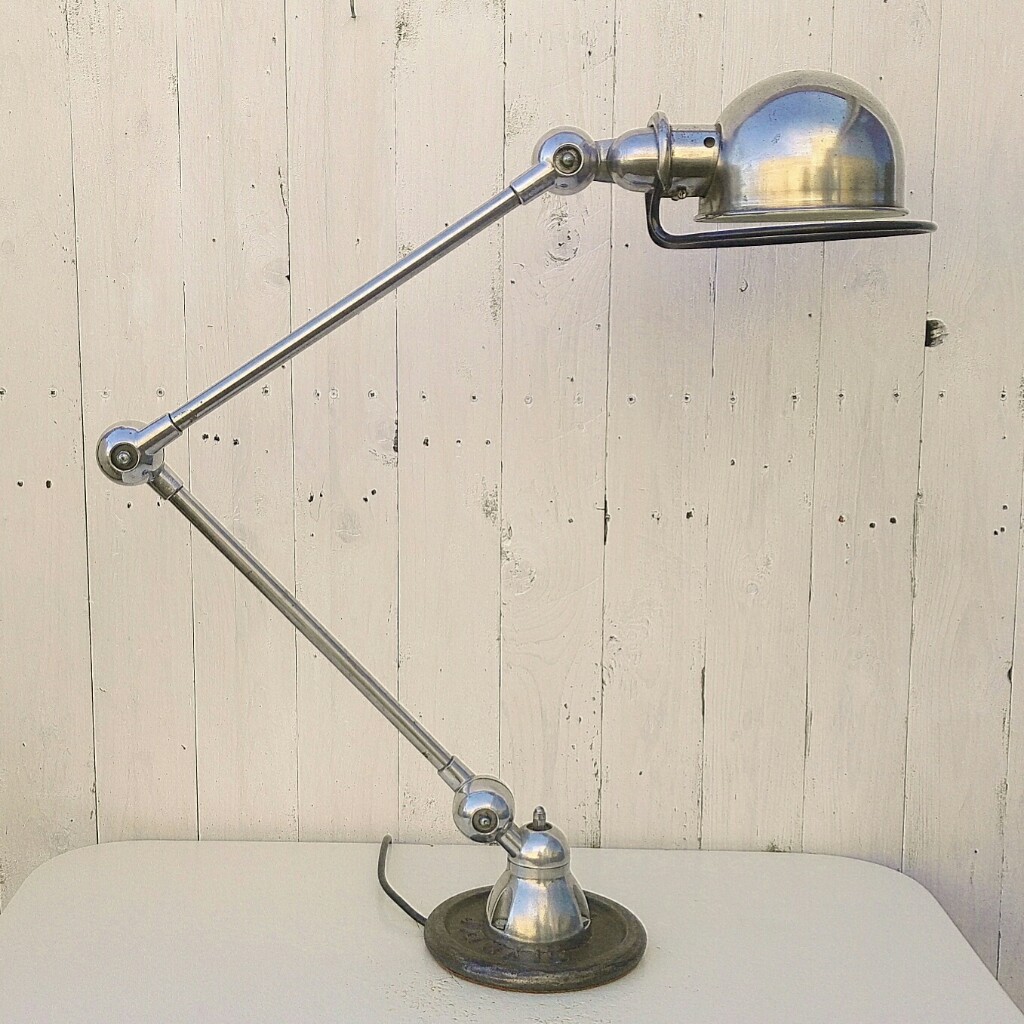 Ancienne lampe d'atelier avec pied articulé Tout Sens années 1930