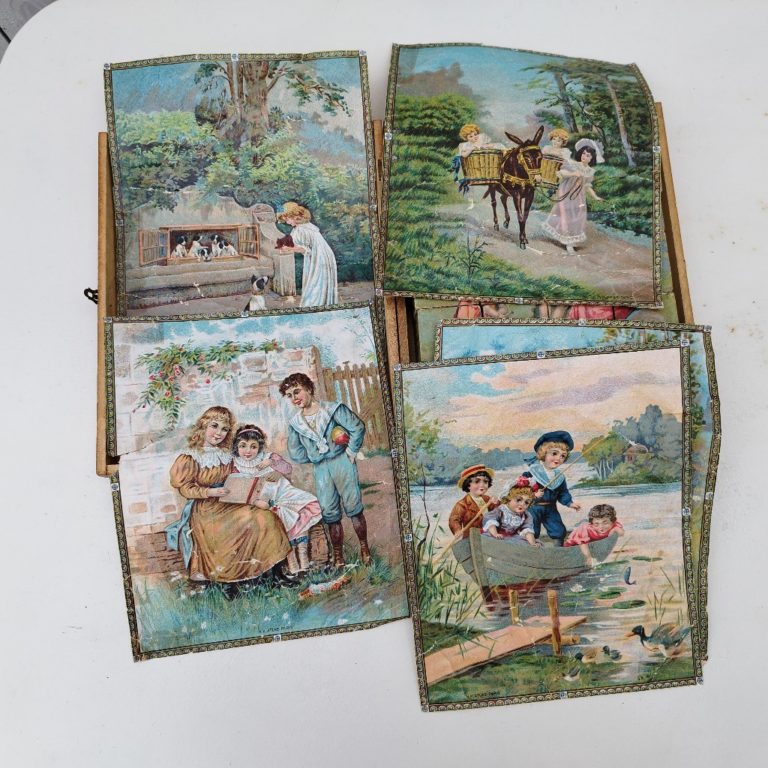 Puzzle Ancien En Bois - N.K. Atlas Paris - Jeu De Collection Vintage Et Déco