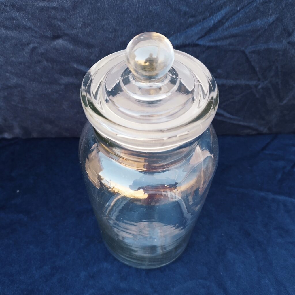 Toyvian Bocal à Bonbons Verre Transparent Pour Rangement