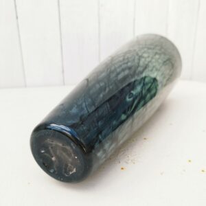 Bol Vintage Effet Marbré – Quadrifolio Ceramica – Blanc Et Vert – Éclat Sur Le Côté
