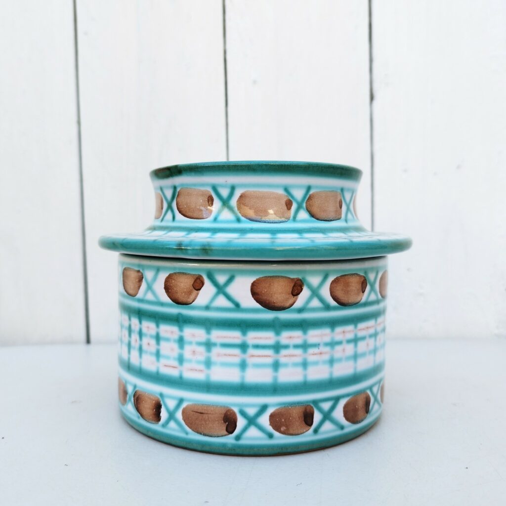 pot beurrier ceramique les argonautes vallauris circa 1960