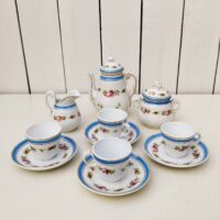 Service à Café Dînette Enfant Années 1930 Céramique 13 Pièces