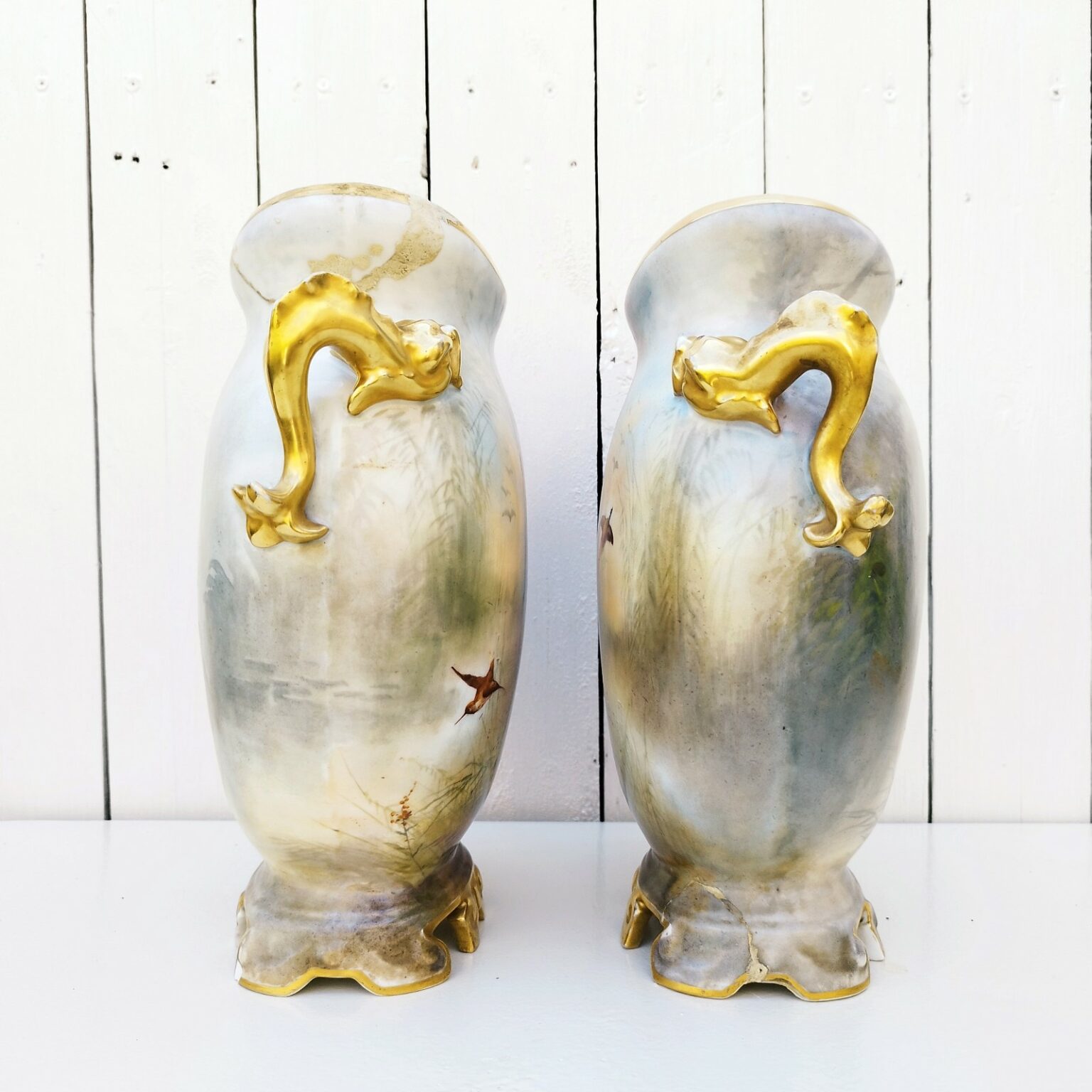 Vase transparent MCBOSON pour fleurs*2 - Gamm vert