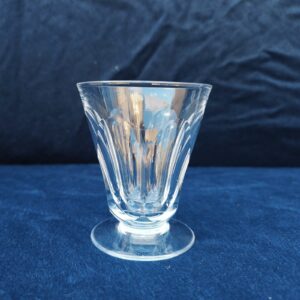 10 verres à vin blanc , facettes, style Harcourt – Image 7