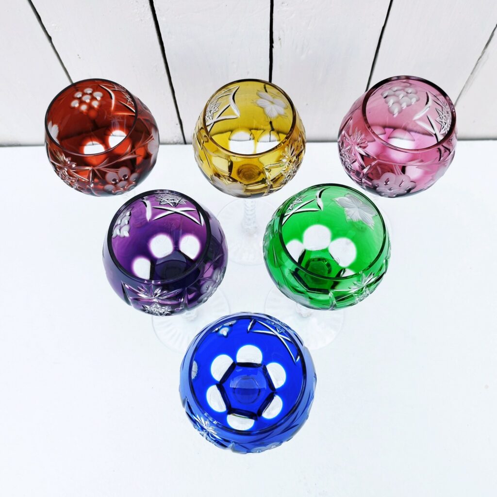 Coffret de 6 verres Roemer en cristal de Lorraine - Arts de la table Coffret de 6 verres Roemer en cristal de Lorraine - Arts de la table