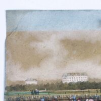 Peinture, gouache, course hippique, John Grant – Image 3