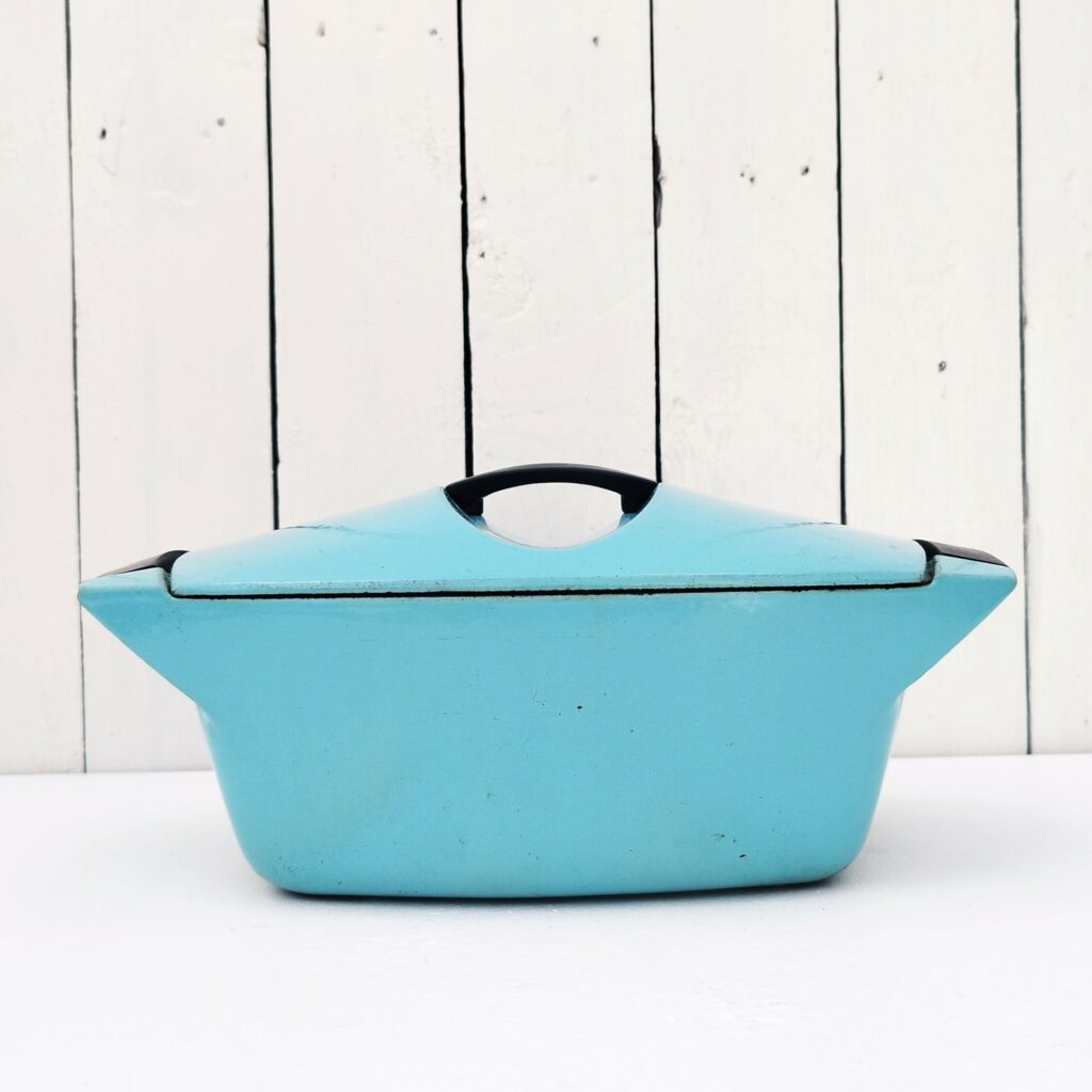 FRANCE - LE CREUSET cocotte ovale L.Raymond Loewy 3,5L