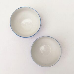 Bols à pois en faience de longchamp Vintage – Image 4
