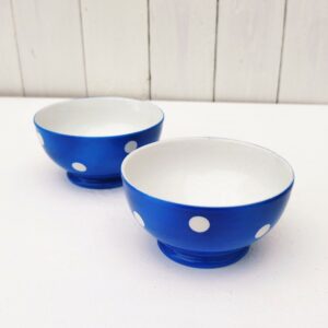 Bols à pois en faience de longchamp Vintage – Image 3